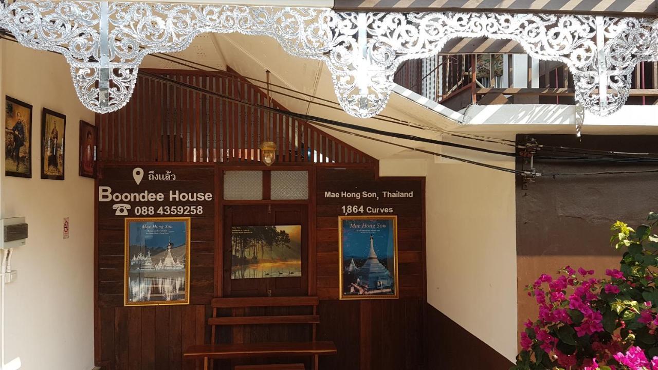 Hotel Boondee House Mae Hong Son Zewnętrze zdjęcie