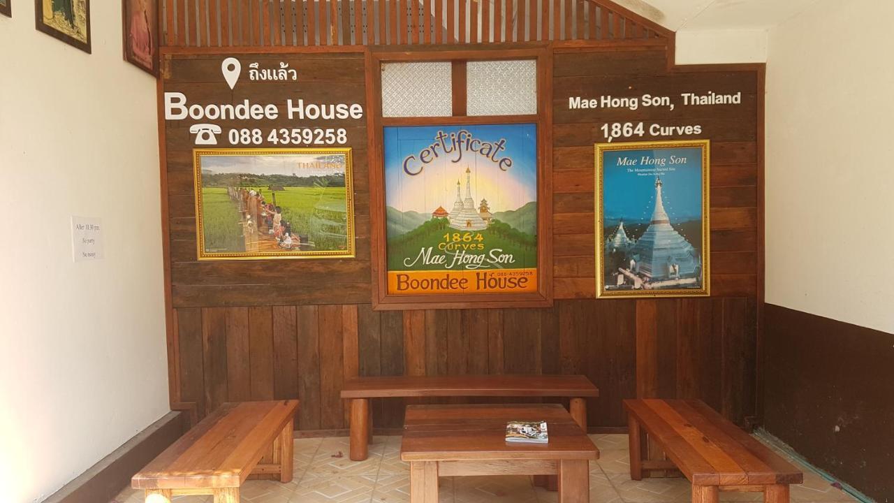 Hotel Boondee House Mae Hong Son Zewnętrze zdjęcie